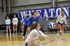 Volleyball vs Babson  Wheaton Women's Volleyball vs Babson College. - Photo by Keith Nordstrom : Wheaton, Volleyball, VB